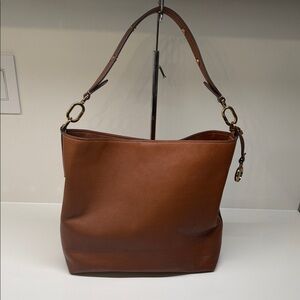 Fossil Jessie Elegant Brown Leather Shoulder Bag